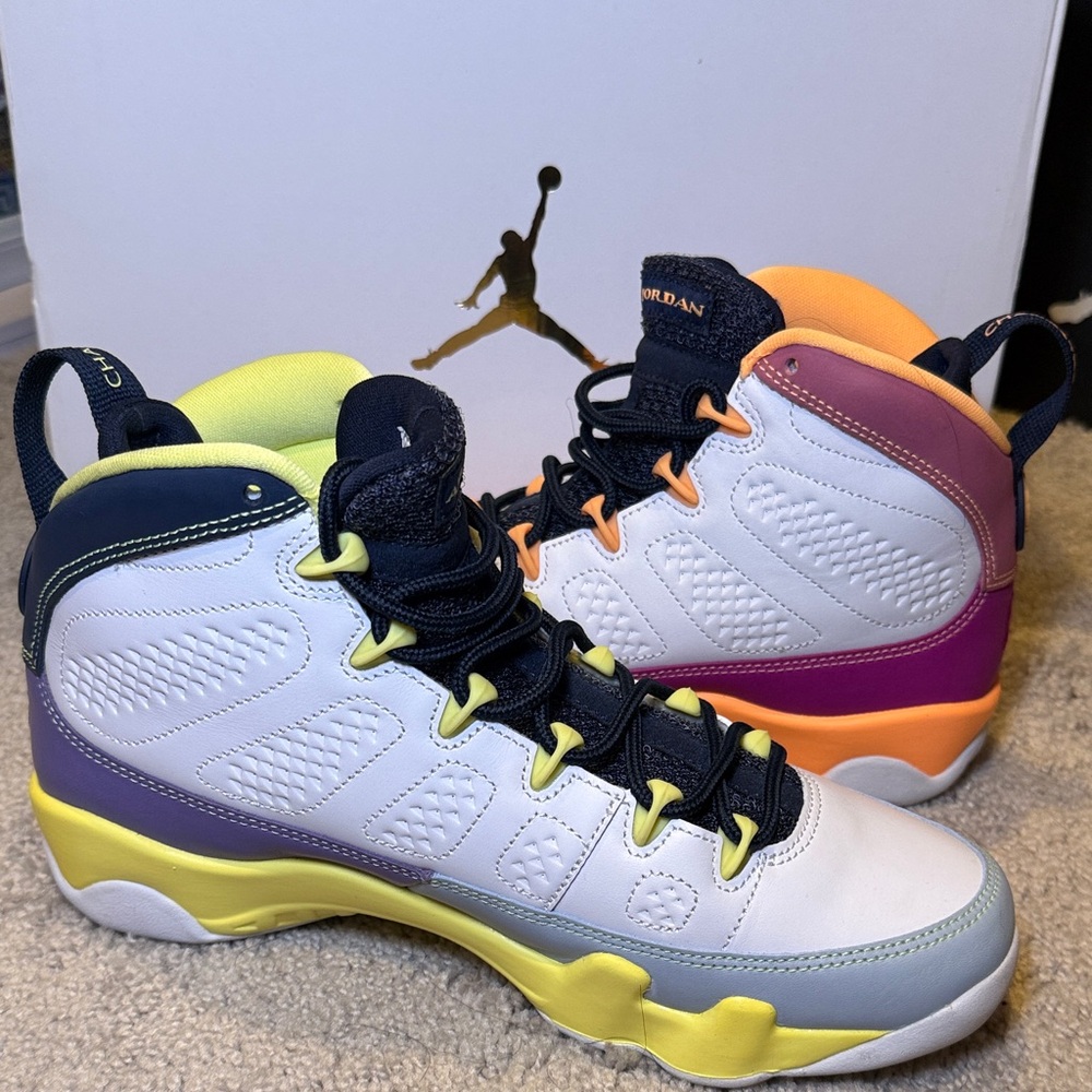 Air Jordan 9 Retro Multicolor High-Top Sneakers